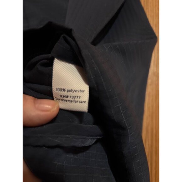 Mens Croft & Barrow Short Sleeve Shirt XL Deep Blue Button Down Chest Pocket - Picture 4 of 7